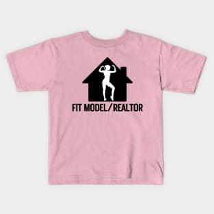 Fit Model Realtor Kids T-Shirt